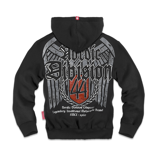 Hoodie zip Nordic Division Ultras fight shop