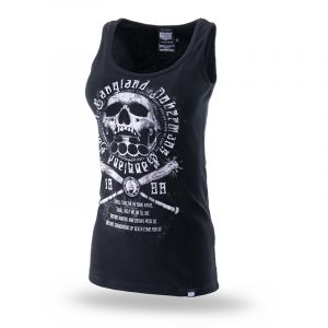 Tank top "Doberman´s Skull"