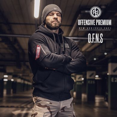 Hoodie,zip "Doberman´s Premium"